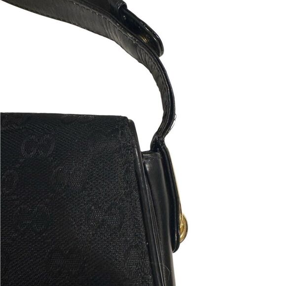 Gucci Black Shoulder Bag with Gold Hardware - Picture 8 of 13